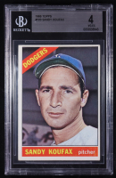 Sandy Koufax 1966 Topps #100 (BGS 4) at PristineAuction.com