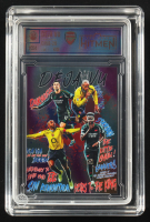 Thierry Henry / Bukayo Saka / Gabriel Martinelli - Deja Vu - KOI - 2025 The Case Hitmen 1/1 Custom Art Card with Display Case at PristineAuction.com