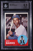 Ernie Banks 1963 Topps #380 (BGS 6.5) at PristineAuction.com
