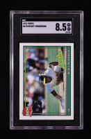 Rickey Henderson 1991 Topps #670 (SGC 8.5) at PristineAuction.com