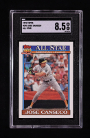 Jose Canseco 1991 Topps #390 AS (SGC 8.5) at PristineAuction.com