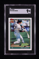 Jose Canseco 1991 Topps #700 (SGC 9) at PristineAuction.com