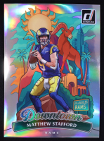 Matthew Stafford 2025 Donruss Downtown! Oversize #6 at PristineAuction.com