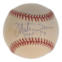 Monte Irvin Signed ONL Baseball Inscribed "HOF '73" (Beckett) at PristineAuction.com