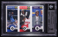 Kobe Bryant (RC) / Jermaine O'Neal (RC) / Kevin Garnett (RC) 1996-97 Collector's Choice Mini-Cards #M139 (BGS 9) at PristineAuction.com