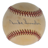 Duke Snider Signed ONL Baseball (Beckett) at PristineAuction.com