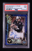 Diego Pavia 2025 Bowman Chrome University Autographs Blue Mini Diamond Refractors #BCADPA #132/150 RC (PSA 9) at PristineAuction.com