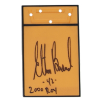 Elton Brand Signed 5.5x7.5 Collectible Stand Inscribed "2000 ROY" (JSA) at PristineAuction.com