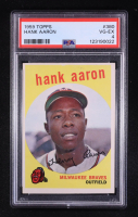 Hank Aaron 1959 Topps #380 (PSA 4) at PristineAuction.com