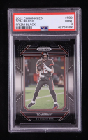 Tom Brady 2022 Panini Chronicles Prizm Black #2 (PSA 9) at PristineAuction.com