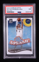 Victor Wembanyama 2023-24 Donruss Optic Splash #6 RC (PSA 9) at PristineAuction.com