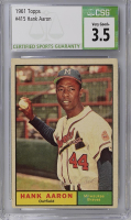 Hank Aaron 1961 Topps #415 (CSG 3.5) at PristineAuction.com