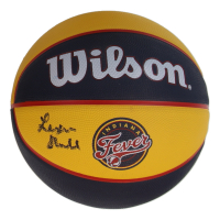 Lexie Hull Signed Fever Logo WNBA Basketball (Schwartz) at PristineAuction.com