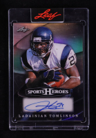 LaDainian Tomlinson 2026 Leaf Sports Heroes Autographs Prismatic Silver #BALT1 #4/9 at PristineAuction.com