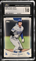 Shohei Ohtani 2024 Topps 50/50 Ohtani #64 (CGC 10) at PristineAuction.com