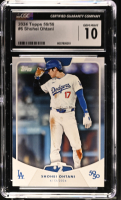 Shohei Ohtani 2024 Topps 50/50 Ohtani #6 (CGC 10) at PristineAuction.com