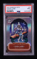 CeeDee Lamb 2024 Donruss Optic Uptowns #21 (PSA 9) at PristineAuction.com