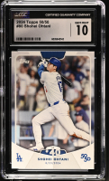 Shohei Ohtani 2024 Topps 50/50 Ohtani #80 (CGC 10) at PristineAuction.com