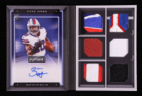 Zack Moss 2020 Panini Playbook Rookie Locker Memorabilia Signatures Prime #30 RC #04/25 at PristineAuction.com