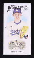 Roki Sasaki 2025 Topps Allen and Ginter Mini 1889 N222 #N22218 RC at PristineAuction.com