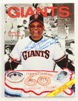 Willie Mays Signed 1991 "Giants" Magazine Inscribed "Best Wishes" (JSA) at PristineAuction.com