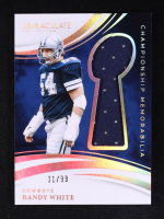 Randy White 2025 Immaculate Collection Championship Memorabilia #35 #01/99 at PristineAuction.com