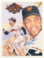 Willie Mays Signed 1995 "Legends Sports Memorabilia" Magazine (JSA) at PristineAuction.com