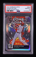 Shohei Ohtani 2022 Donruss Optic Bomb Squad Holo #3 (PSA 10) at PristineAuction.com