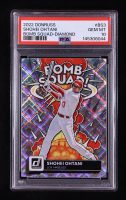 Shohei Ohtani 2022 Donruss Bomb Squad Diamond #3 (PSA 10) at PristineAuction.com