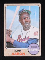 Hank Aaron 1968 Topps #110 at PristineAuction.com