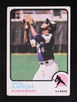 Hank Aaron 1973 Topps #100 at PristineAuction.com