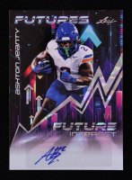 Ashton Jeanty 2024 Leaf Futures Future Interest Autographs Crystal Silver #FIAJ1 RC #1/1 at PristineAuction.com