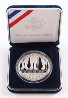 2010-W Disabled Veterans Commemorative Proof Silver $1 Dollar - Original U.S. Mint Box at PristineAuction.com