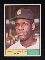 Bob Gibson 1961 Topps #211 at PristineAuction.com