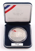 2007-P Little Rock Desegregation Commemorative Proof Silver $1 Dollar - Original U.S. Mint Box at PristineAuction.com