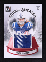 Tyler Warren 2025 Donruss Rookie Holiday Sweaters #27 RC at PristineAuction.com