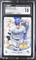 Shohei Ohtani 2024 Topps 50/50 #29 (CGC 10) at PristineAuction.com