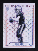 Drake Maye 2024 Panini Phoenix Contours #12 RC at PristineAuction.com