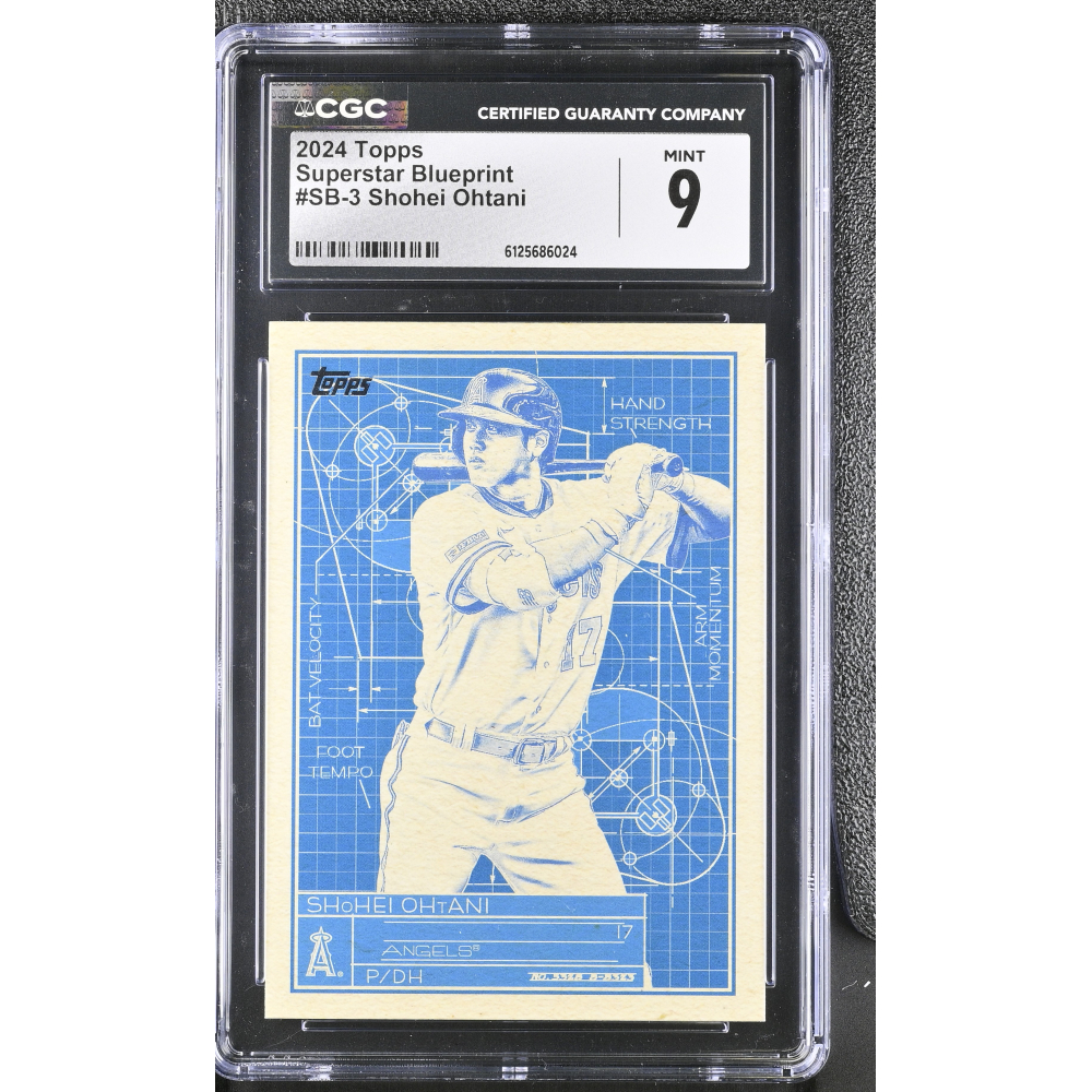 Shohei Ohtani 2024 Topps Superstar Blueprint #SB-3 (CGC 9) at PristineAuction.com