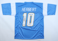 Justin Herbert Signed Jersey Inscribed "2020 NFL OROY" (Beckett) at PristineAuction.com