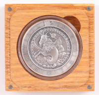 Capricorn the Goat (Dec 22nd - Jan 19th) 1 oz .999 Fine Silver Zodiac, - w/ Display Box at PristineAuction.com