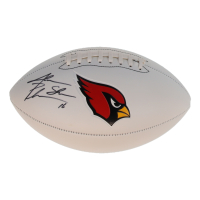 Jake Plummer Signed Cardinals Logo Football Inscribed "Snake" (Schwartz) at PristineAuction.com