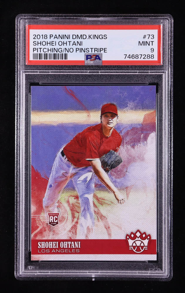 Shohei Ohtani 2018 Diamond Kings #73 RC (PSA 9) at PristineAuction.com Shohei Ohtani 2018 Diamond Kings #73 RC (PSA 9) at PristineAuction.com