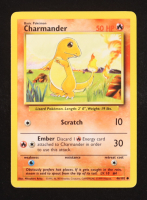 Charmander 1999 Pokemon Base Unlimited #46 at PristineAuction.com