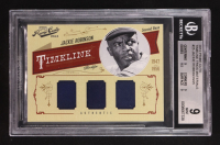 Jackie Robinson 2012 Panini Prime Cuts Timeline Trios Materials #25 #23/25 (BGS 9) at PristineAuction.com
