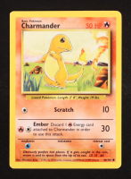 Charmander 1999 Pokemon Base Unlimited #46 at PristineAuction.com