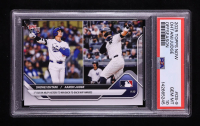 Aaron Judge / Shohei Ohtani 2025 Topps Now Offseason #OS9 (PSA 10) at PristineAuction.com