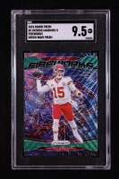 Patrick Mahomes II 2024 Panini Prizm Fireworks Prizms Green Wave #1 (SGC 9.5) at PristineAuction.com