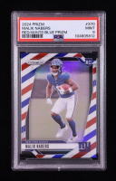 Malik Nabers 2024 Panini Prizm Prizms Red White and Blue #370 RC (PSA 9) at PristineAuction.com