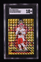 Patrick Mahomes II 2024 Panini Mosaic Mosaic Reactive Yellow #106 (SGC 10) at PristineAuction.com